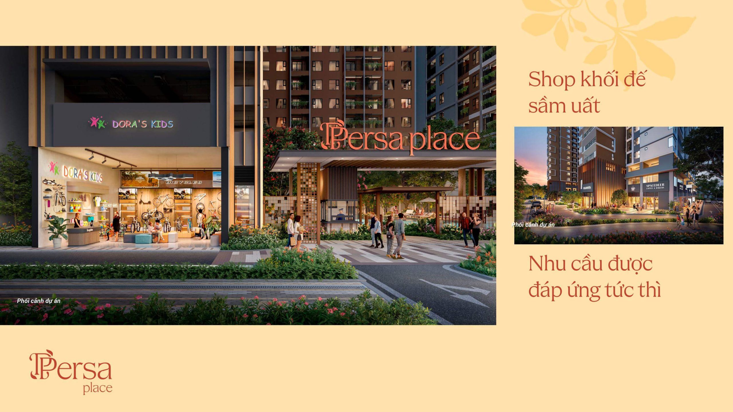 Persa Place 6 shop khối đế sầm uất